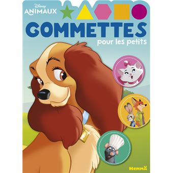 Disney Animaux Gommettes pour les petits (Belle)