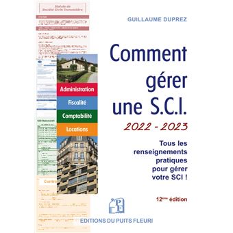 Comment gérer une SCI  2022 - 2023