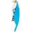 A DI ALESSI CORKSCREW PARROT BLUE_1