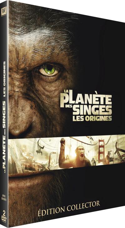 La planète des Singes : Les Origines Edition Collector 2 DVD