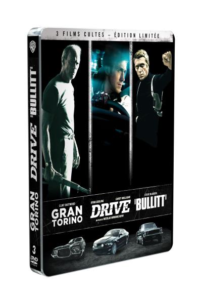 Drive - Bullitt - Gran Torino - Coffret