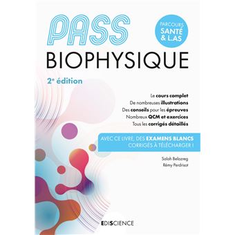 PASS Biophysique - Manuel
