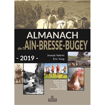 Almanach 2019 ain -bresse - bugey
