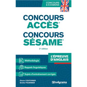 Concours ACCÈS® et SESAME® – L’épreuve d’anglais