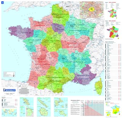 Poster France administrative