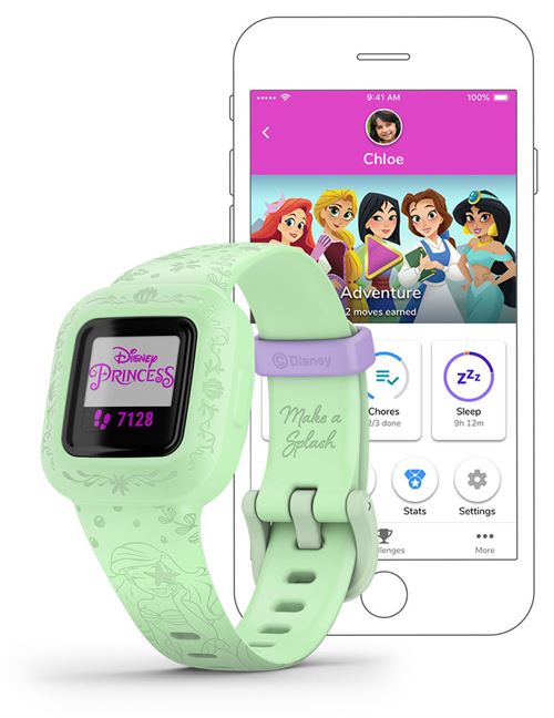 GARMIN VIVOFIT JR3 WW PRINCESS ARIEL