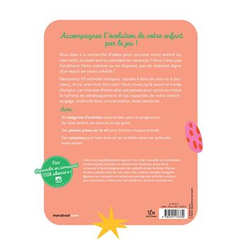 115 activités simples et ludiques pour s'éveiller de 3 mois à 6 ans