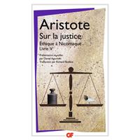 Aristote Ethique A Nicomaque Livre V Chapitres 1 A 10 Jean Cachia Achat Livre Fnac