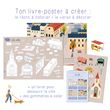 Ton livre-poster à créer : la ville