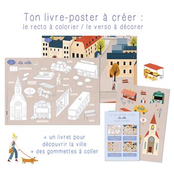 Ton livre-poster à créer : la ville