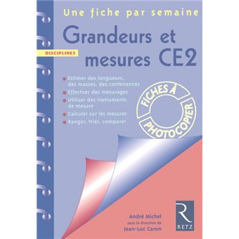 Memo effaçable grandeurs et mesures CE2-CM1-CM2 - Cdiscount Librairie