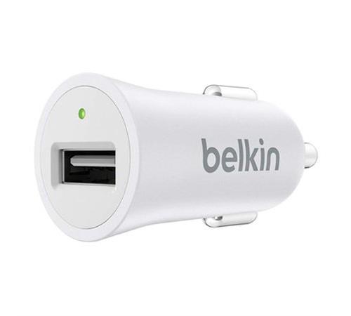 Chargeur voiture Belkin Premium 2.4 A Blanc