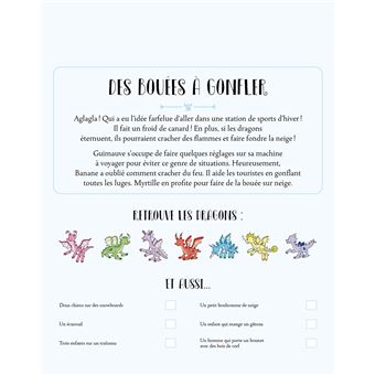 Où sont cachés les dragons ? - bloc avec feutre effaçable