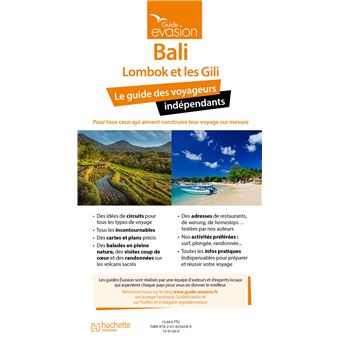 Guide Evasion Bali et Lombok