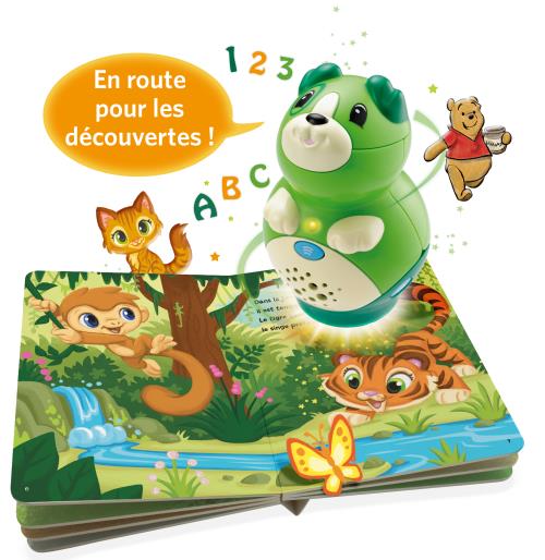Leapfrog Mon lecteur Leap Vert avec livre et batterie - Comparer avec
