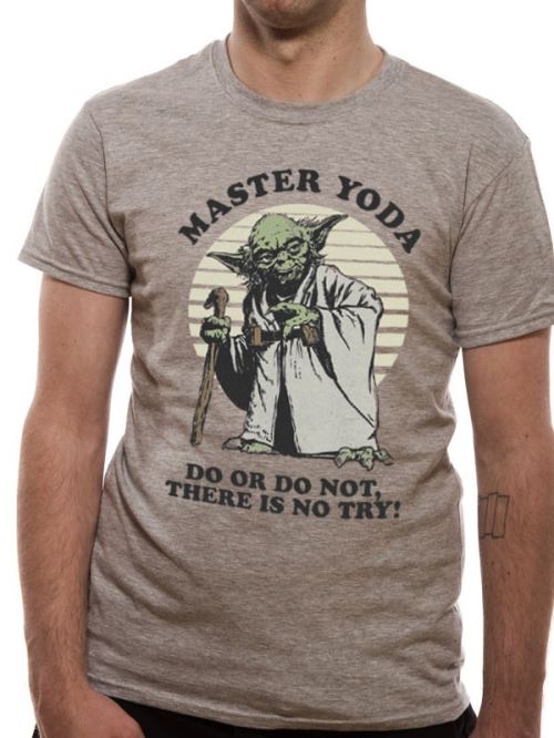 STAR WARS-T-SHIRT IN A TUBE-YODA DO OR DO NOT (M)