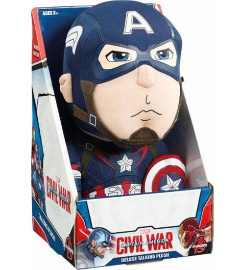 Peluche parlante Captain America Marvel Civil War Underground Toys Medium