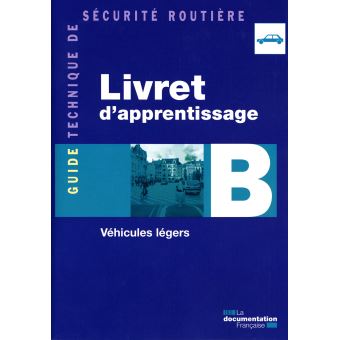 mon livret d'apprentissage - livret d'apprentissage permis de conduire