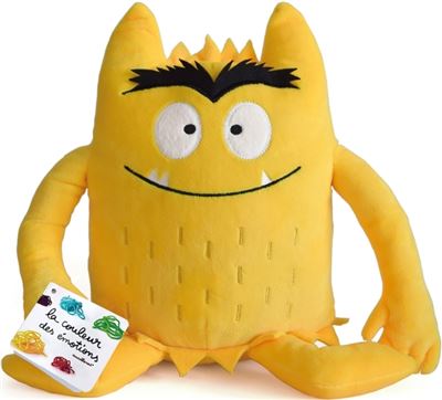 Peluche jaune - La couleur des émotions - Anna Llenas - (donnée non spécifiée)