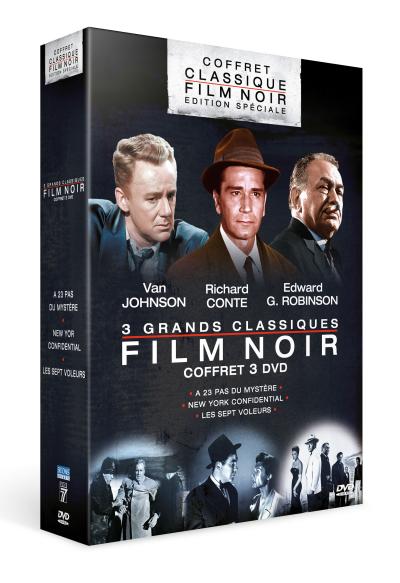 Les sept voleurs - New York Confidential - A 23 pas du mystère Coffret 3 DVD