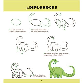 Mes dessins super faciles - Les dinosaures
