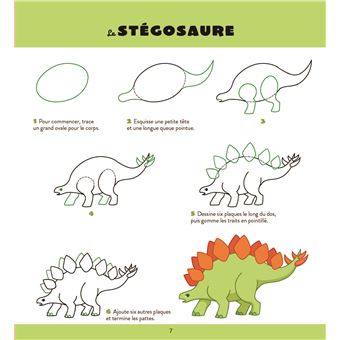 Mes dessins super faciles - Les dinosaures