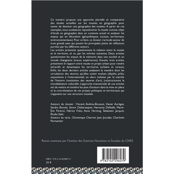 Géographie des musées