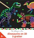 Dinosaures en 3D à gratter - mini boîte avec accessoires