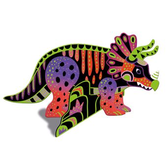 Dinosaures en 3D à gratter - mini boîte avec accessoires