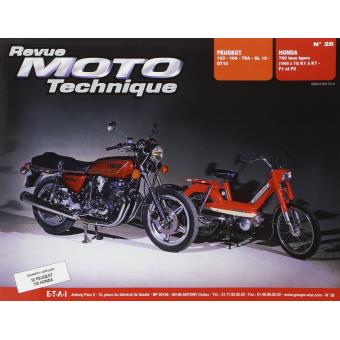 Revue moto technique 28 Peugeot 103-104 TSA-GL-GT 10/Honda CB 750