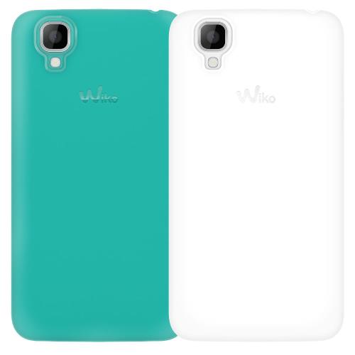 WIKO CQ GOA BLANC ET TURQUOISE