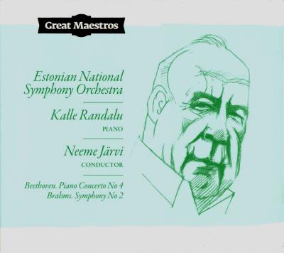 Beethoven : Concerto pour piano numéro 4 en Sol majeur Opus 58, Bhrams : Symphonie numéro 2 en Ré majeur Opus 73