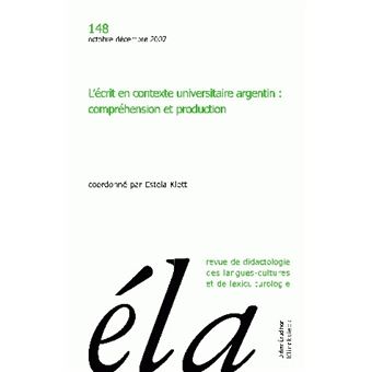 Études de linguistique appliquée - N° 4/2007