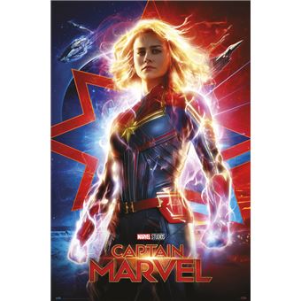 Poster Capitana Marvel One Sheet