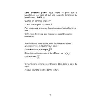 Harcèlement Kit d'Urgence et Solutions Pérennes