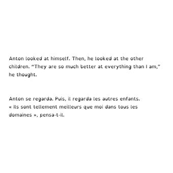 The comparison - La comparaison