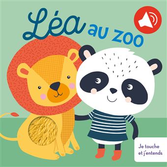 Léa au zoo je touche et j'entends