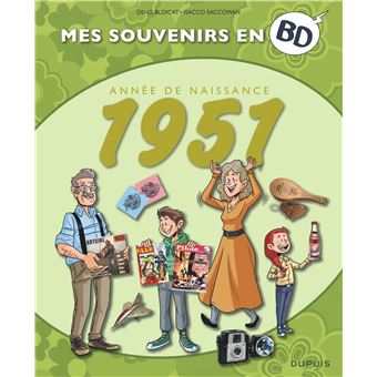 Mes souvenirs en BD - 1951