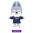 Mini Peluche Stray Kids Official MD Skzoo Magic School Bang Chang Version