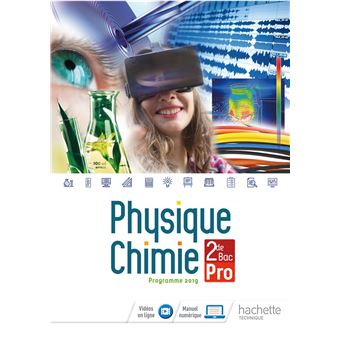 Physique-Chimie 2de Bac Pro - Livre élève - Éd. 2019 - Broché - Carine ...