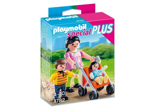 Playmobil Special Plus 4782 Maman avec enfant et landau