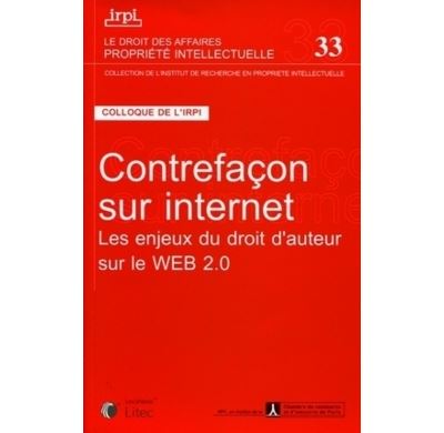 Contrefaçon sur internet -  Irpi - broché