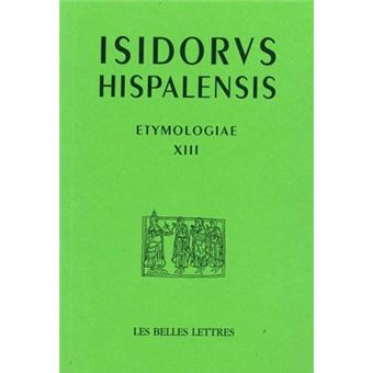 Etimologie Libro XIII