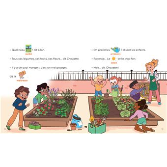Histoires à lire ensemble Chouette jardine GS