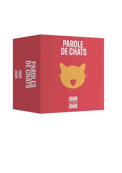 Calendrier Jour après Jour - Paroles de Chats