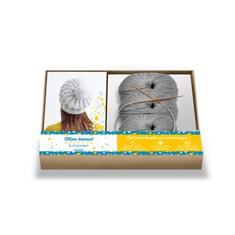 Coffret Mon bonnet à tricoter