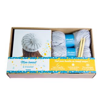 Coffret Mon bonnet à tricoter