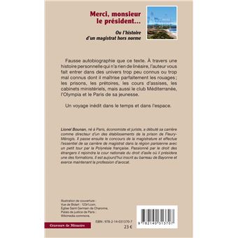 Merci, monsieur le président