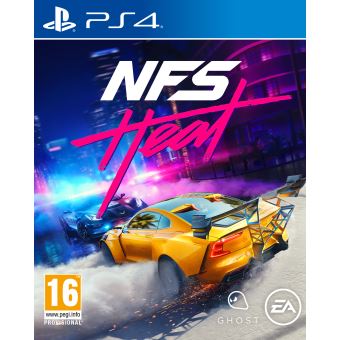 Jeu Need For Speed Heat PS4 - Version Française - Boîte Légèrement Abîmée - Occasion Bon État