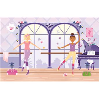 LIVRES SCINTILLANTS Danseuses - Habille-moi avec des stickers